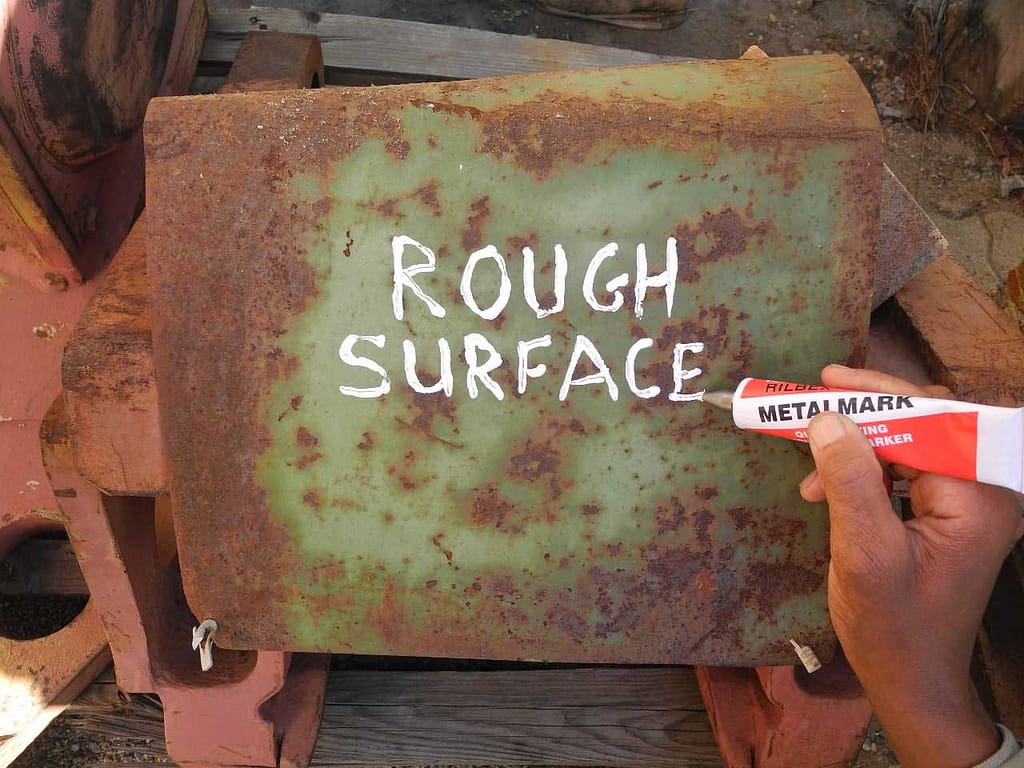 Permanent Markers for Rough Surfaces
