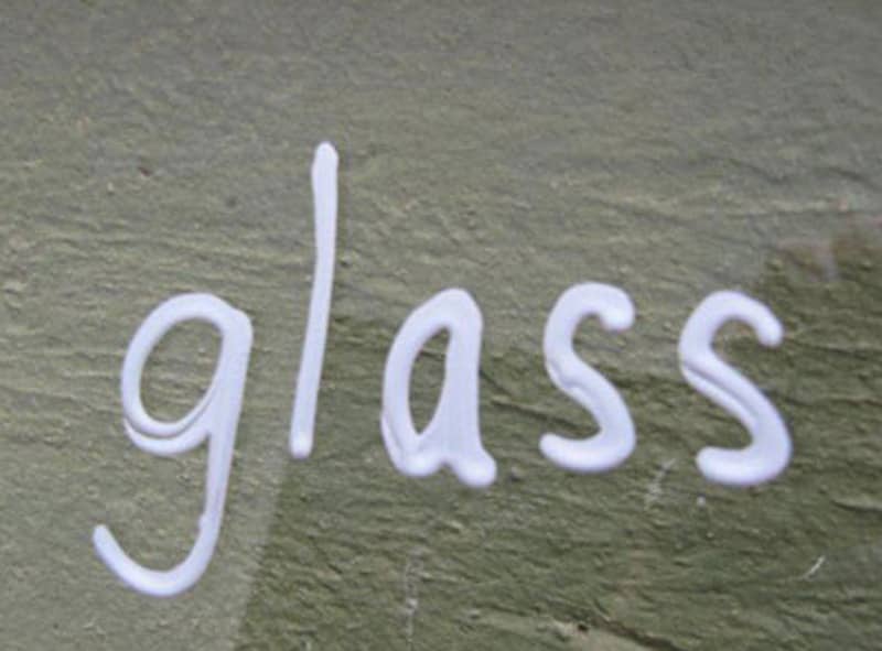 Permanent Marker for Glass