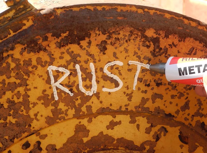 Permanent Markers for Rust